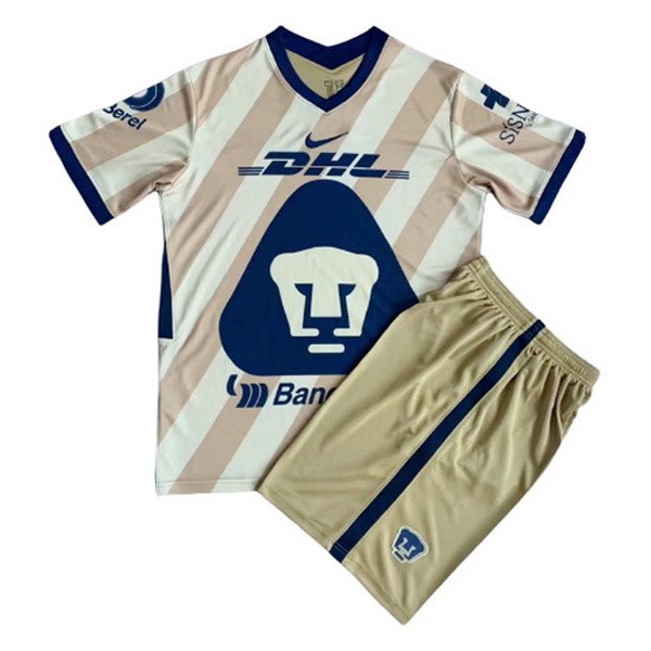 Camiseta UNAM Pumas Replica Tercera Ropa Niño 2020/21 Amarillo